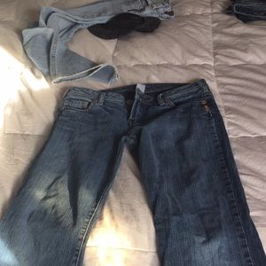 Silver jeans